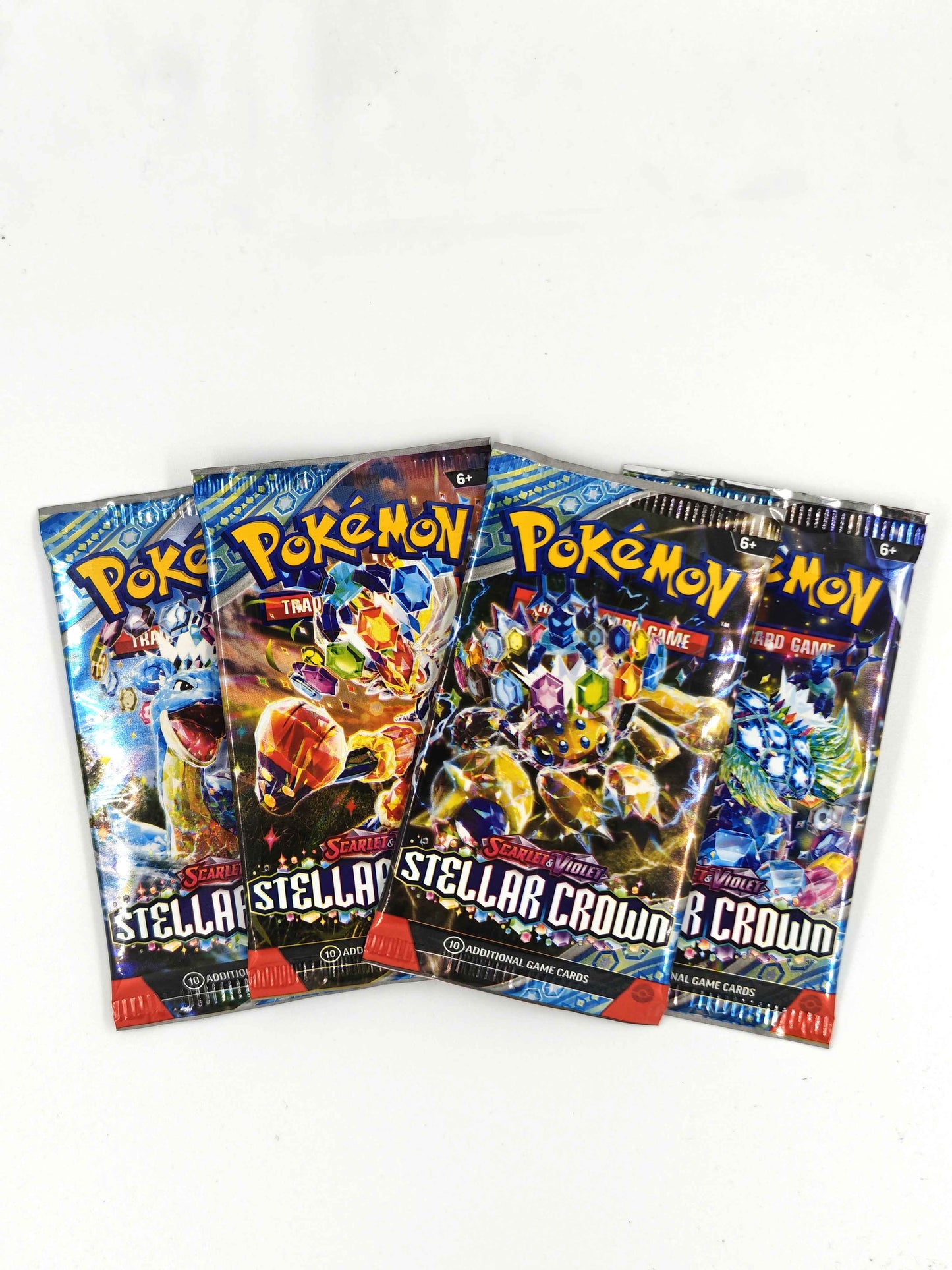 Pokemon - Scarlet & Violet – Stellar Crown Booster Pack - Tilfeldig Pack Art