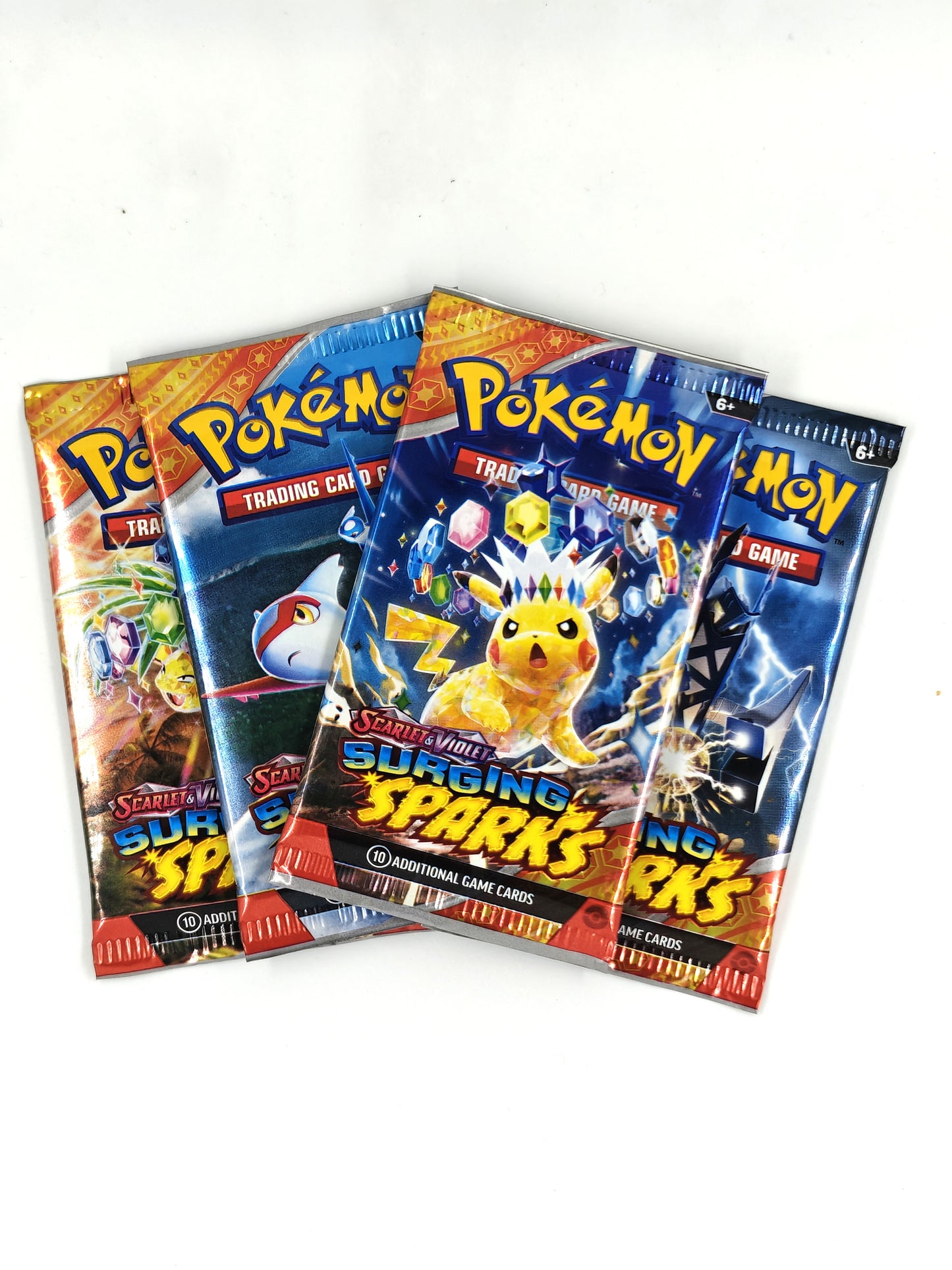 Pokemon - Scarlet & Violet – Surging Sparks Booster Pack (Tilfeldig Pack Art)