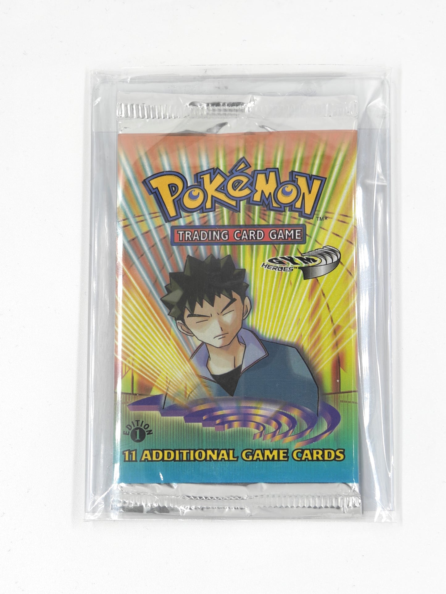 Pokemon - 1st Ed Gym Heroes Booster Pack - Tamper sealed