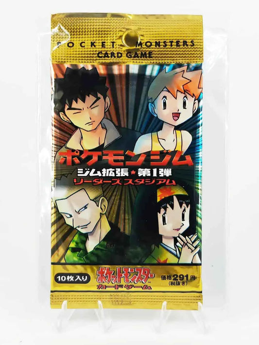 🏟Pokemon Gym Heroes Japansk Booster Pack