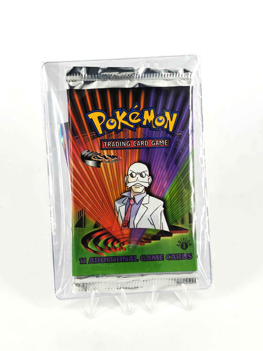 1st Edition Gym Challange Booster Pack - Tamper Sealed
