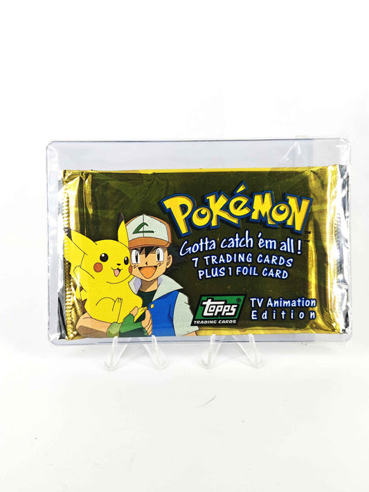 Pokemon Topps Series 1 (Grønn logo)