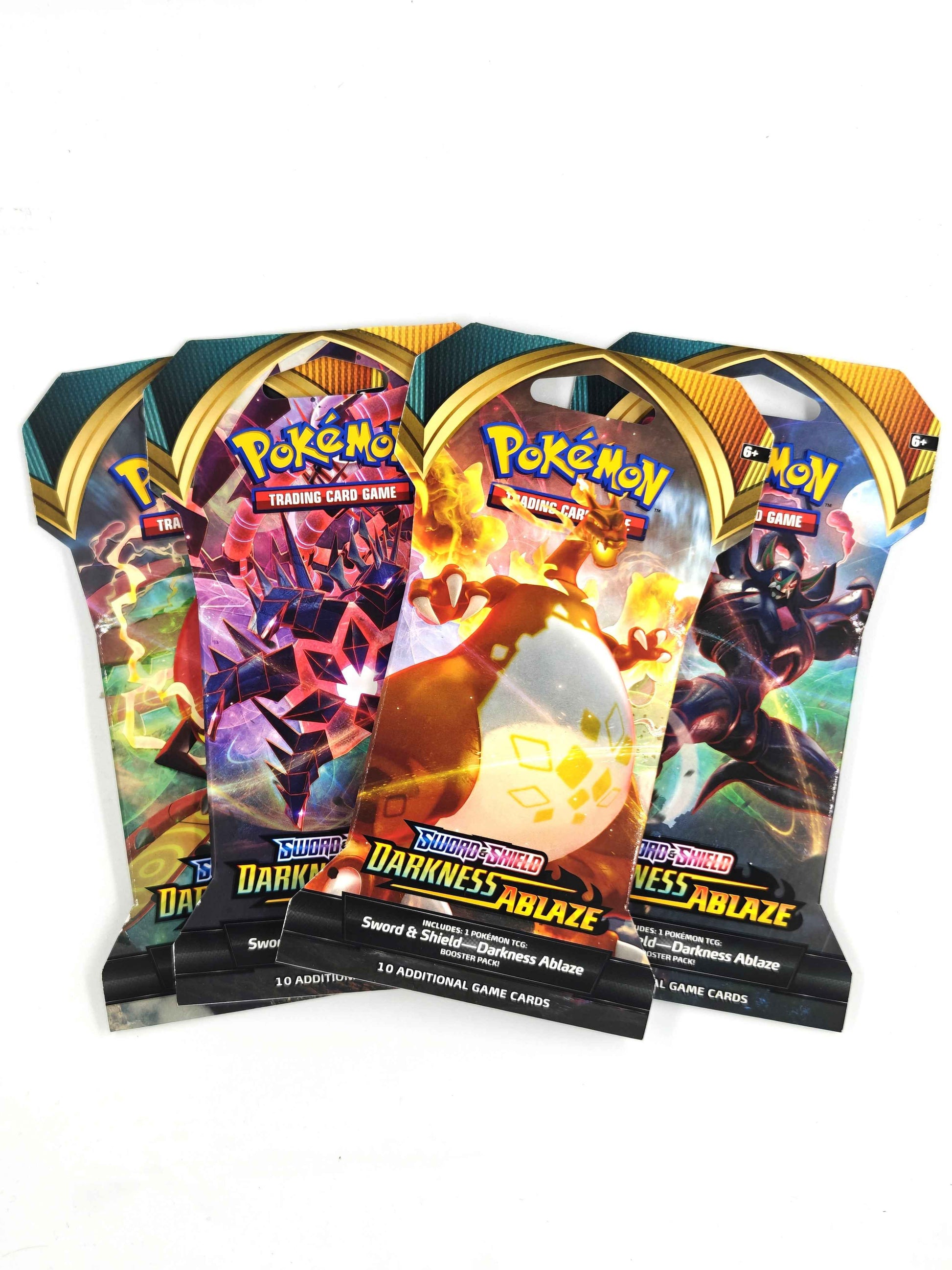 Pokemon - Sword & Shield – Darkness Ablaze Sleeved Booster Pack - Tilfeldig Pack Art
