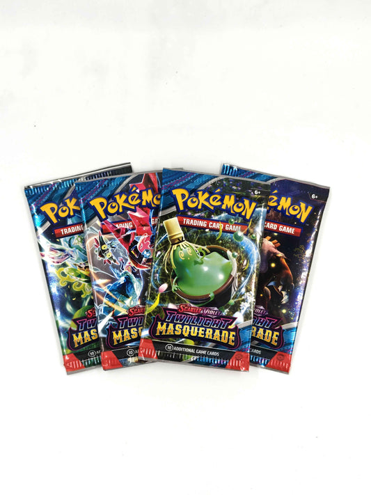 Pokemon - Scarlet & Violet – Twilight Masquerade Booster Pack - Tilfeldig Pack Art