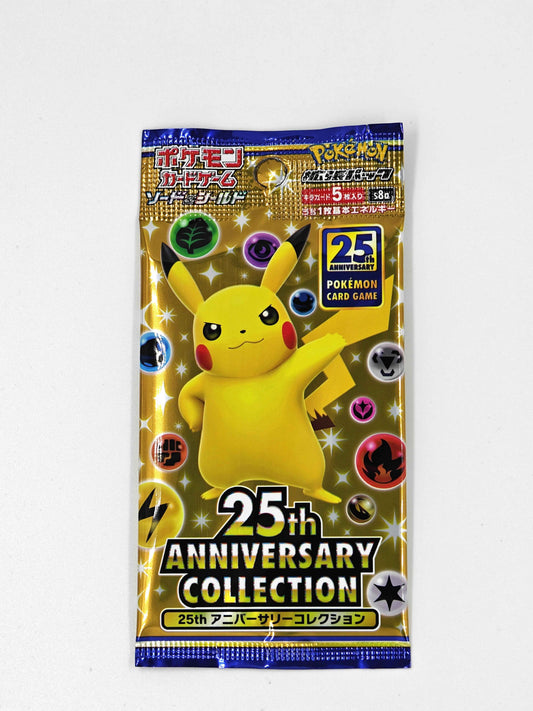 Pokemon Sword & Shield – 25th Anniversary Collection (S8a) Booster Pack