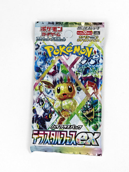 Pokemon Scarlet & Violet – Terastal Festival ex (SV8a) Booster Pack