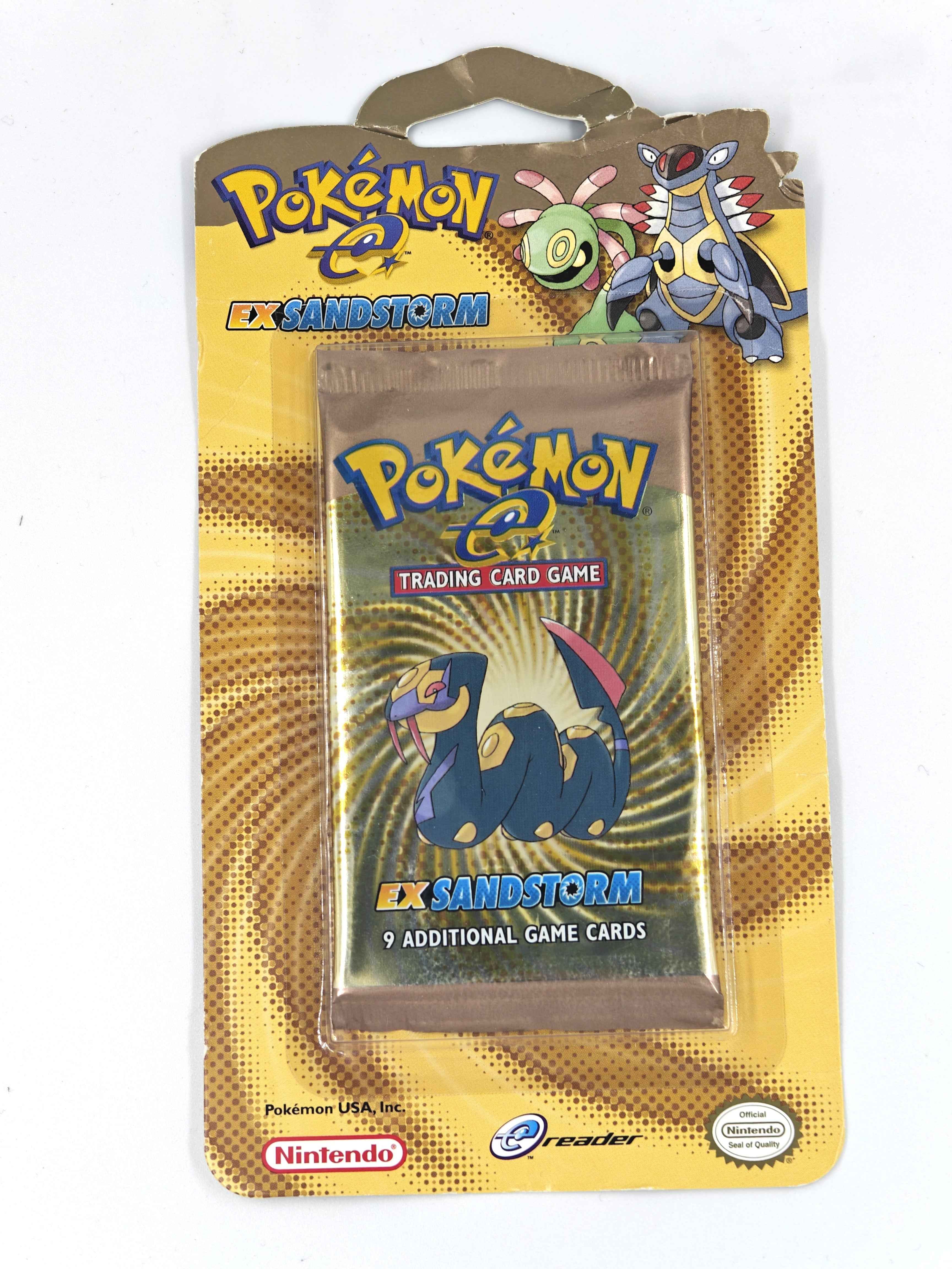 pokemon ex sandstorm booster pack Pokmon Pack. Factory Sealed. Product Quality Guaranteed Look for Dragon Majesty collections to bring forth a mighty horde of draconic Pokmon POKMON EX: SANDSTORM BOOSTER PACK