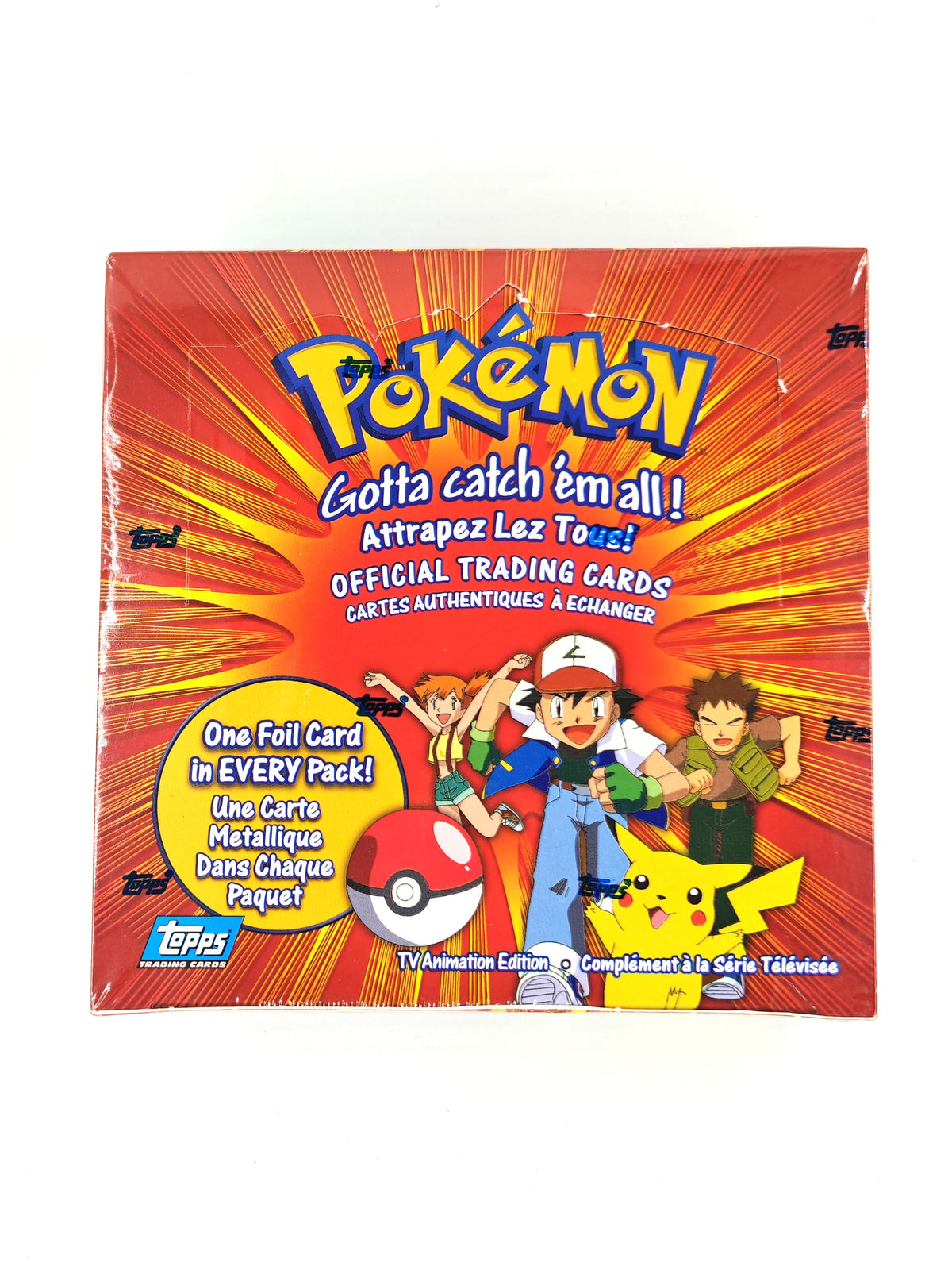 Pokemon Topps – Series 1 Booster box break på Twitch!