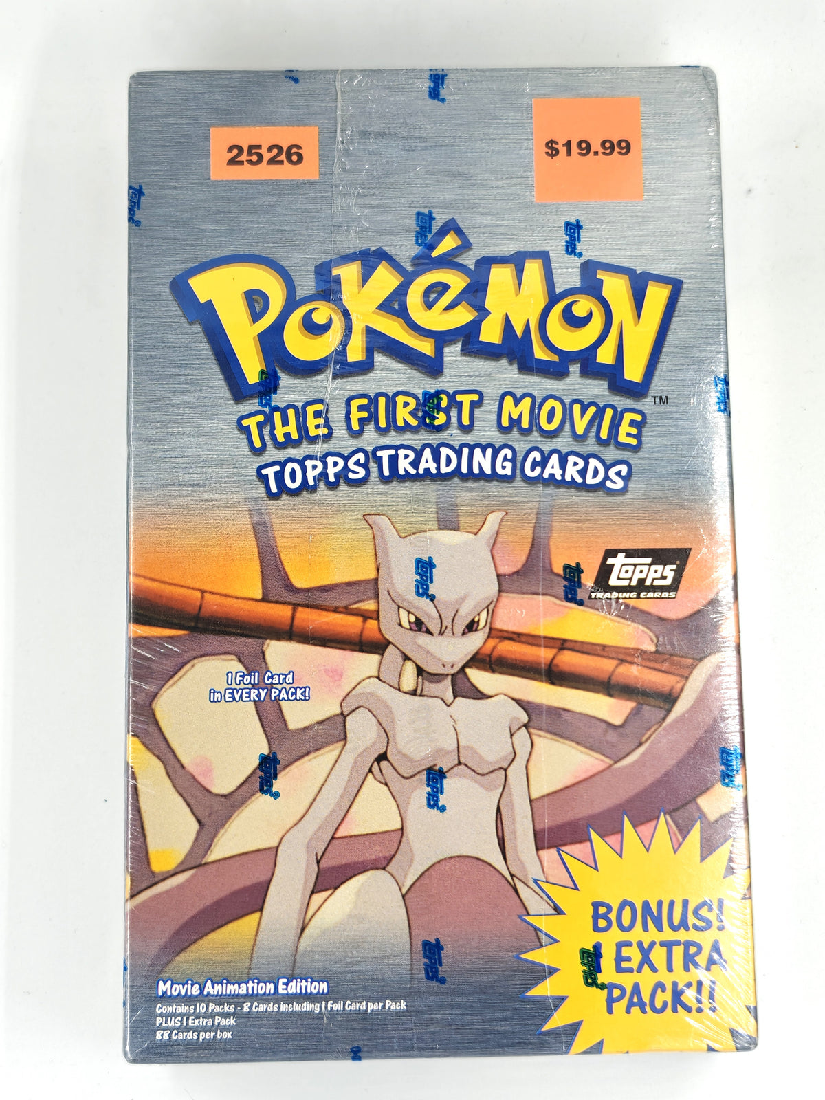 Pokemon Topps: The First Movie Box Break - LIVE på Twitch