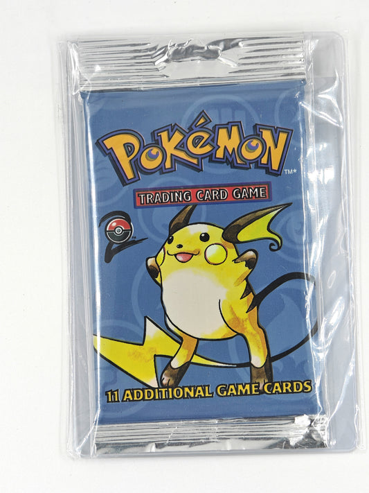 Pokemon - Base Set 2 Booster Pakke Long Crimp  - Tamper Sealed