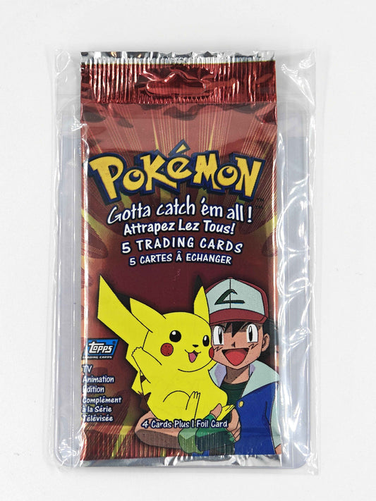 Pokemon Topps – Series 1 Booster Pakker - Tamper Sealed